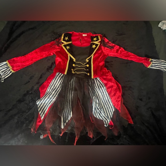 Circus clown costume dress for girl - Picture 2 of 5